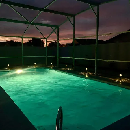 Amazing Blue Private Pool 4Br House Near Disney Kissimmee Exterior foto